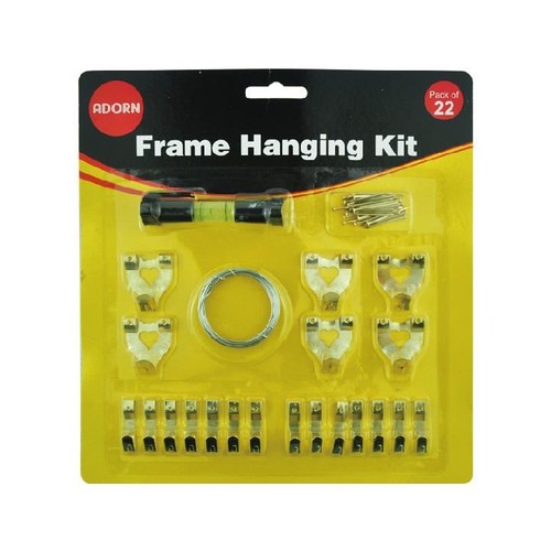 Pieces picture hanging kit - 22,
