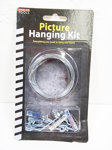 Picture frame hanging kit - frame,