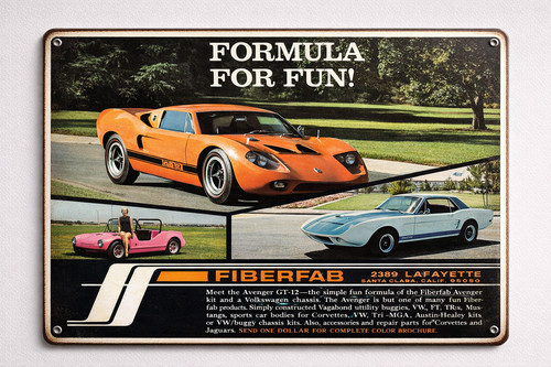 1968 fiberfab avenger - fiberfab,