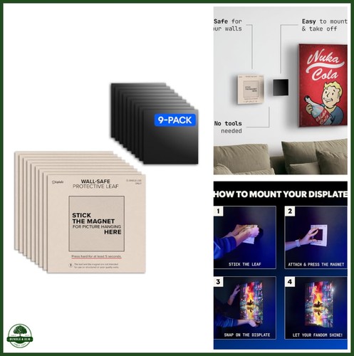Magnetic wall mount kit for - wall,